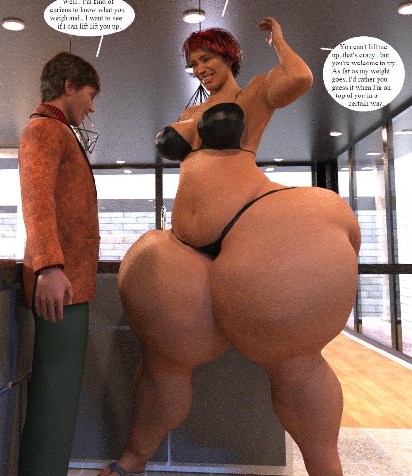 GK41 - Carol's Return Visit - Patching Things Up 3D Porn Comic