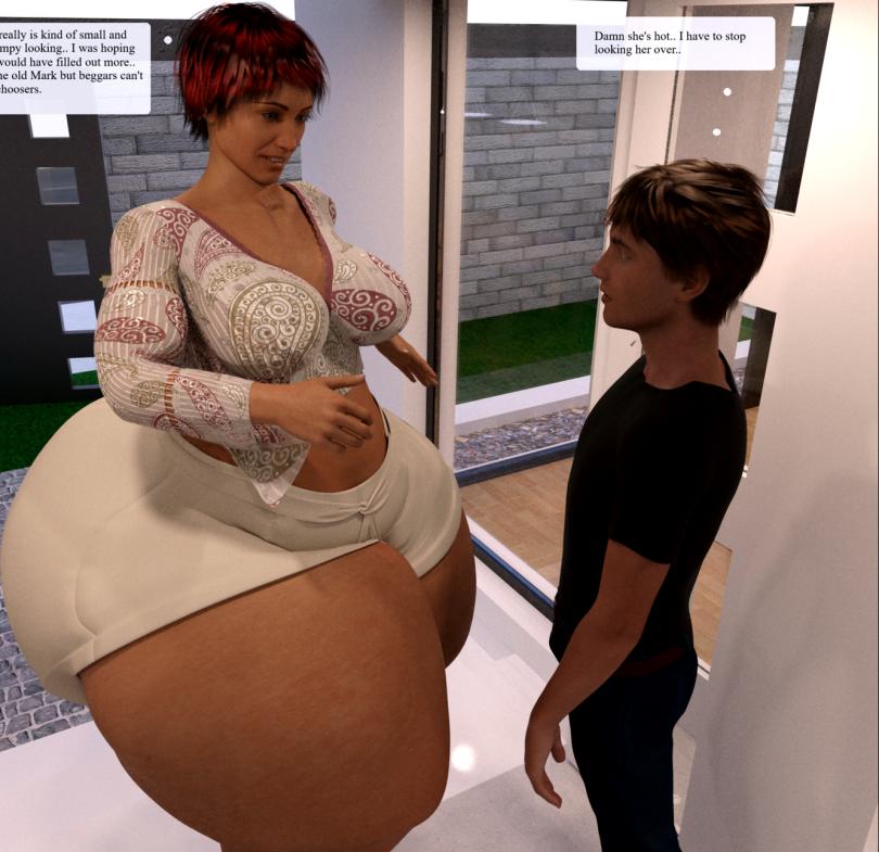 GK41 - Carol's Unannounced Visit 3D Porn Comic