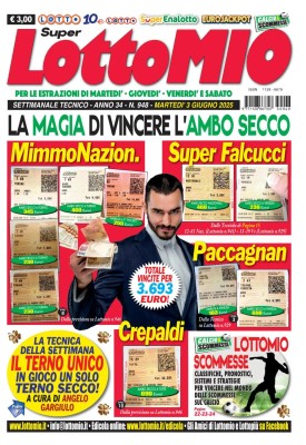 Lottomio di Martedi N.948 -03 Giugno 2025