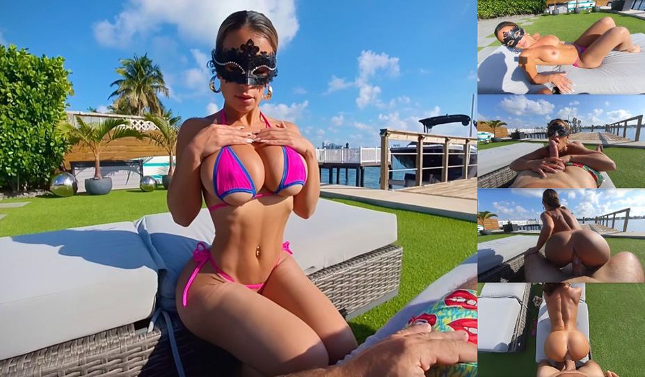 Miss Lexa - MILF’s Tanning Session Leads To Outdoor Sex