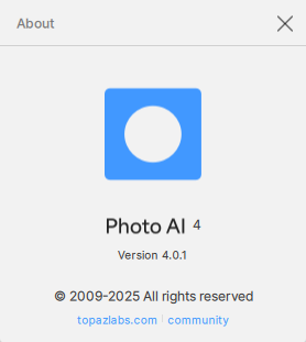 Topaz Photo AI 4.0.1