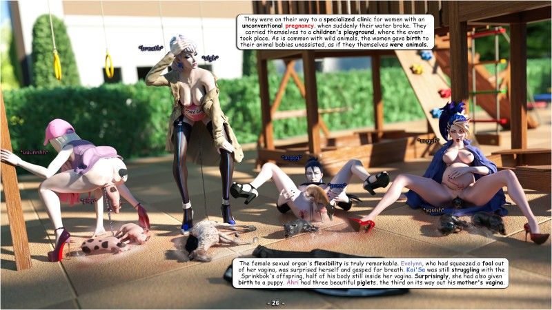 The Secret Life of Female Groups 1 by goditseb 3D Porn Comic