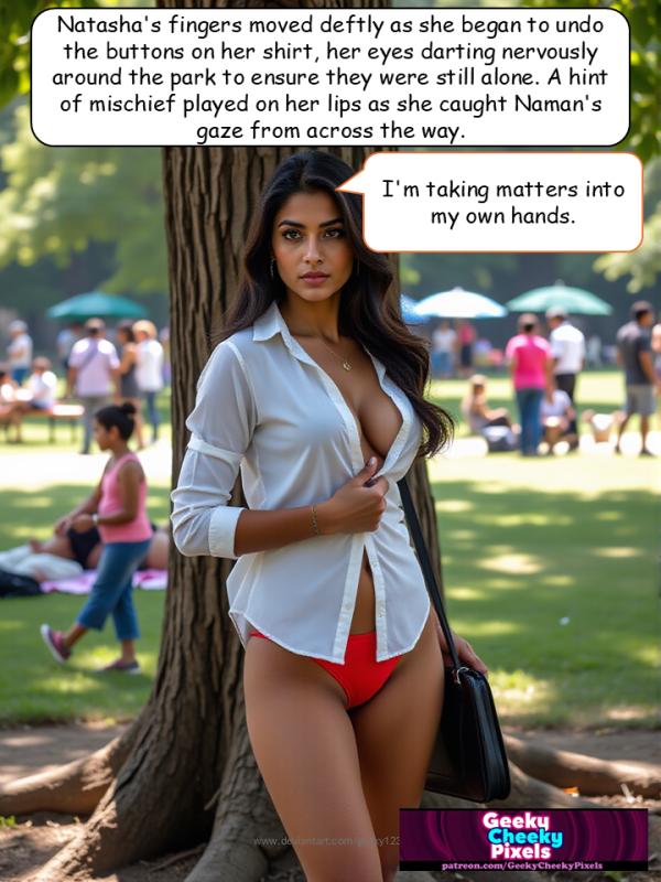 GeekyCheekyPixels - Exposed - Descent Into Indecency AI Porn