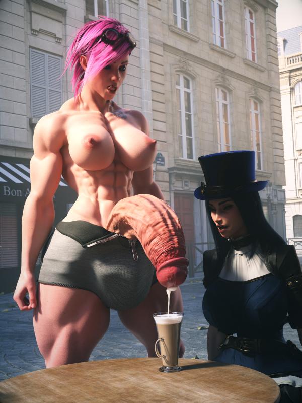 Vi & Caitlyn Streets - Salamandraninja 3D Porn Comic