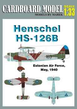 Henschel HS-126B ( Model Cardboard)