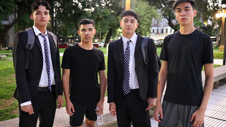 Anonimo - Felix Harris, Bruno Pattel and Richard Smith - Even the Best Students Would Skip Class for a Foursome