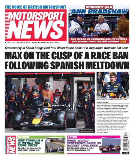 Motorsport News June 05 2025