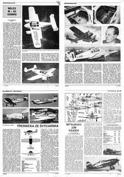 Letectvi+Kosmonautika 1991-8 - Scale Drawings and Colors