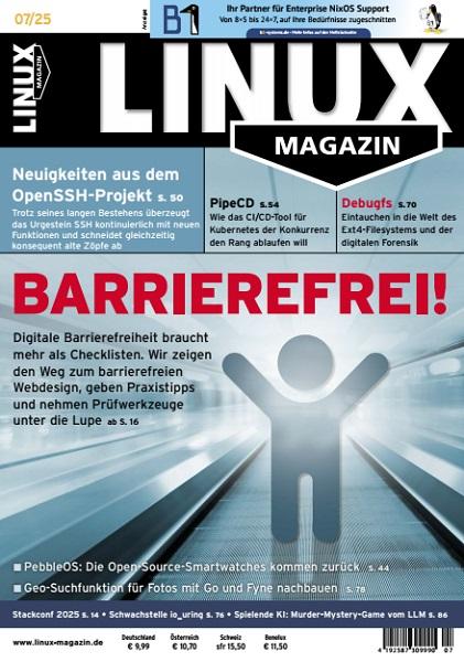 Linux-Magazin №7 (Juli 2025)