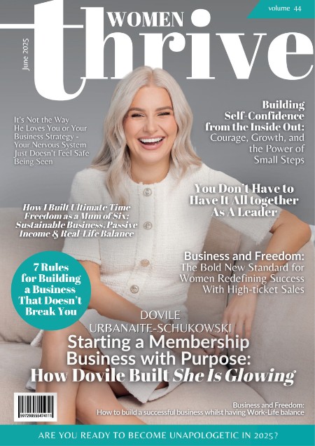 Women Thrive Magazine - Vol  44, June 2025