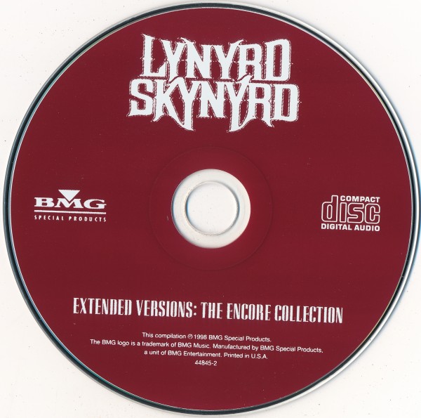Lynyrd Skynyrd - Extended Versions (1998) (Lossless + 320)