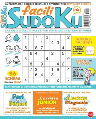 Facili Sudoku N.61 - Giugno 2025