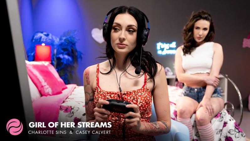 Casey Calvert, Charlotte Sins - Girl Of Her Streams