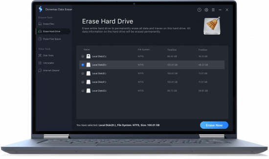 Donemax Data Eraser Enterprise 3.1
