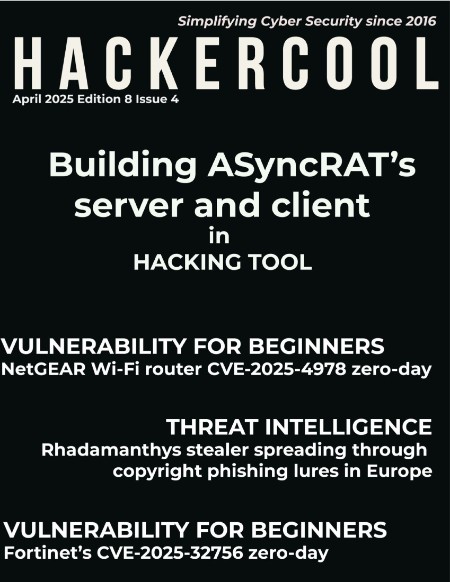 Hackercool Magazine - April 2025