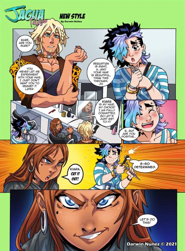DarkerEve - JAGUA TALES (Beachs N Bitches) Season 1-3 Porn Comics