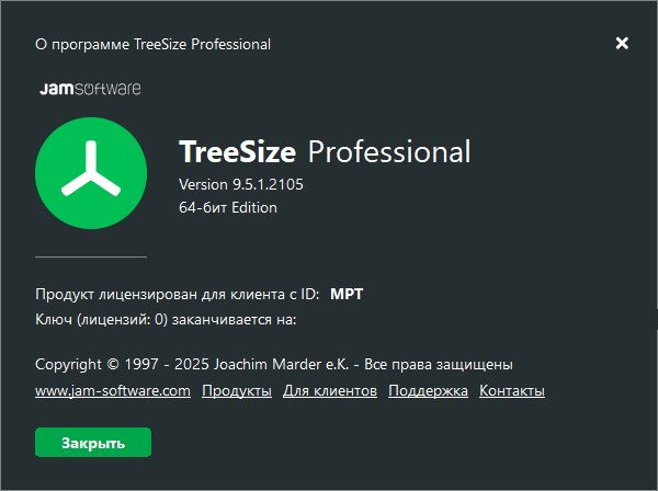 TreeSize Professional 9.5.1.2105
