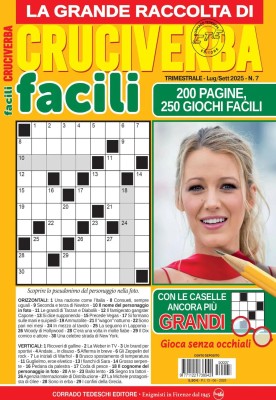 Facili Cruciverba N.7 - Luglio-Agosto-Settembre 2025