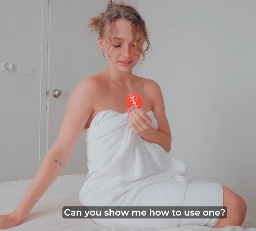 Maya Lis - A Shy Girl Asks To Be Taught How To Use A Condom