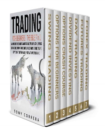 Cover: Trading for Beginners the Bible 7 in 1 - Tony Correra