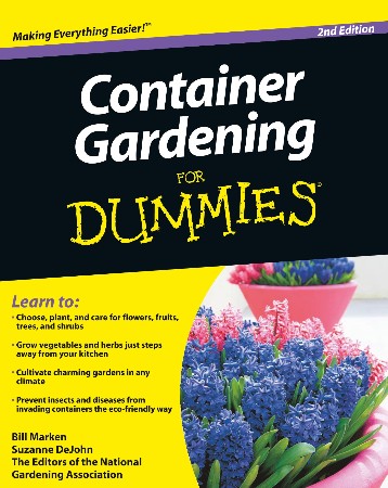 Cover: Container Gardening For Dummies - Bill Marken