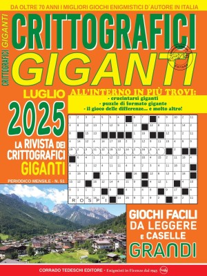 Crittografici Giganti N.51 - Luglio 2025