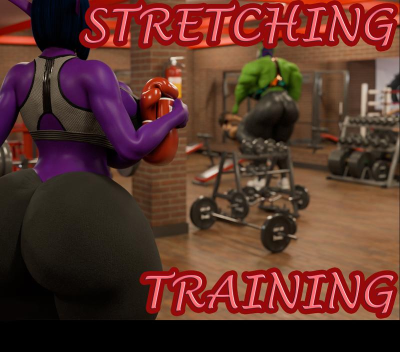 SelineMukGrom - Stretching Training 3D Porn Comic