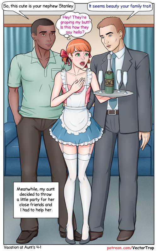 Vector Trap - Vacation at Aunt's Porn Comics