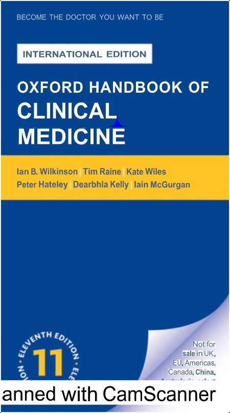 Wilkinson I Oxford Handbook of Clinical Medicine 11ed 2024