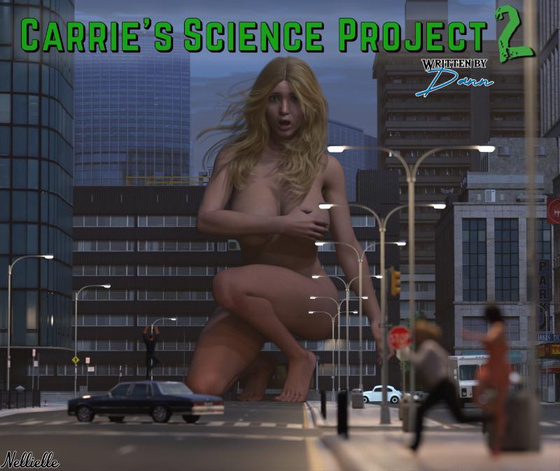 Nellielle2 - Carrie's Science Project 2 3D Porn Comic