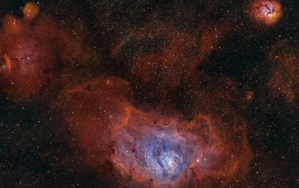 Астрофотограф показал невероятное фото Лагуны и Тройной туманности