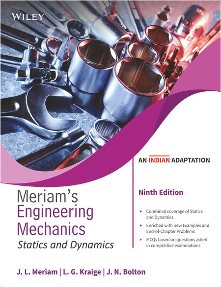 Meriam J Engineering Mechanics Statics and Dynamics 9ed 2021