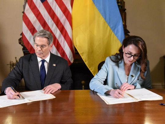 Україна зробила перший крок до реалізації угоди з США про видобуток корисних копалин