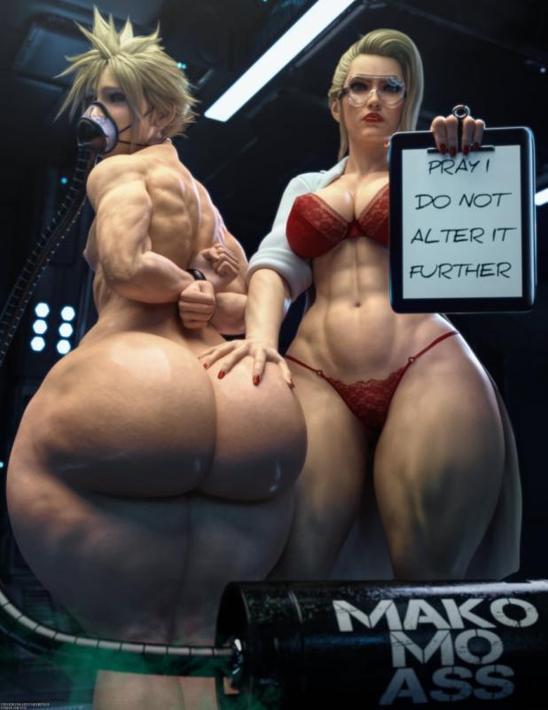 SquarePeg3D - Femb0y Cloud and Link 3D Porn Comic