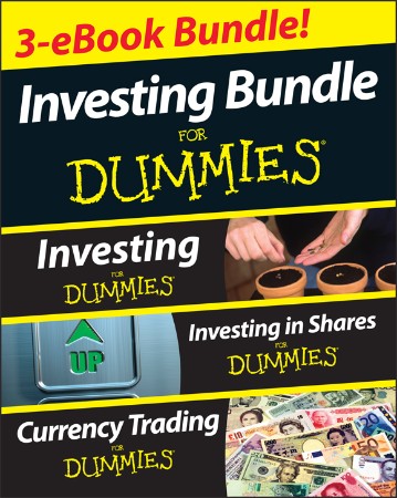 Cover: Investing For Dummies Three e-book Bundle - David Stevenson