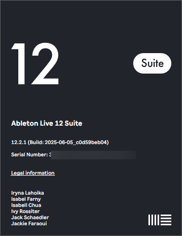 Ableton Live Suite 12.2.1