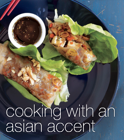 Cover: Cooking with an Asian Accent - Ying Compestine