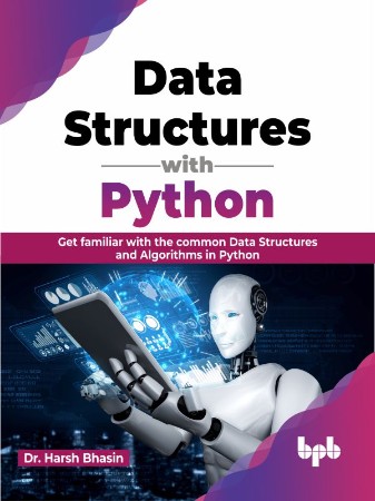 Cover: Data Structures with Python - Harsh Bhasin