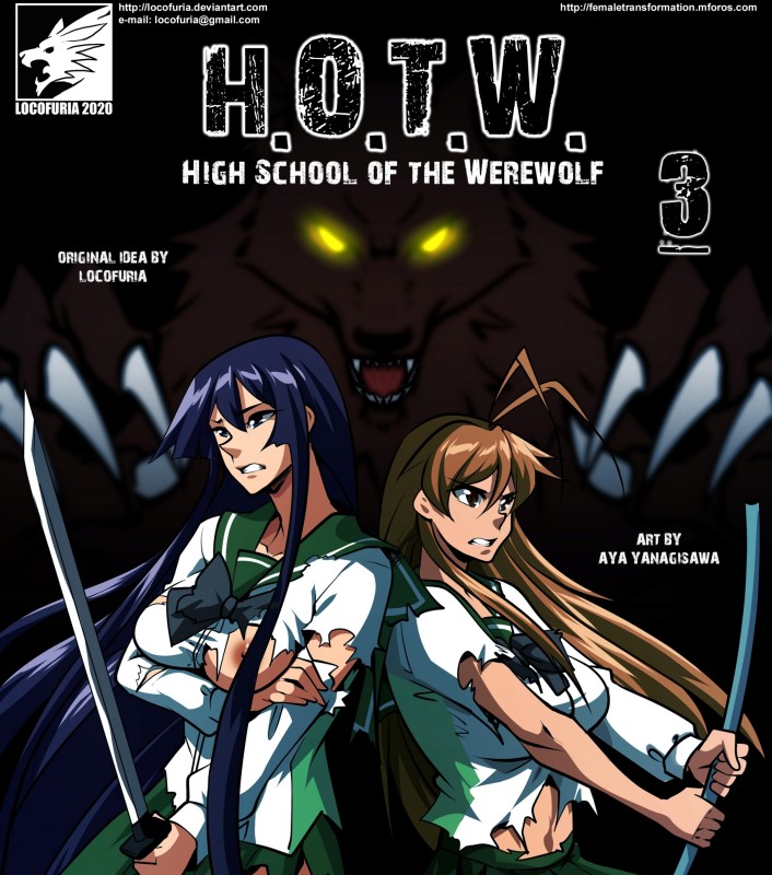 Locofuria - Highschool Of The Werewolf 3