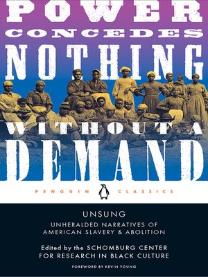 Cover: Unsung - Schomburg Center