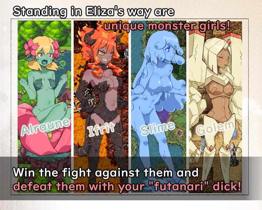 Minasoko_3000m - Futanari Monster Tamer Eliza Ver.1.06 Final (eng) Porn Game