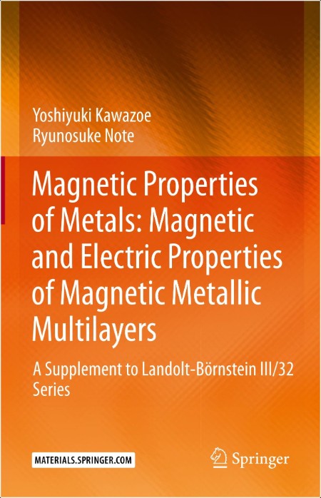 Kawazoe Y Magnetic Properties of Metals Magnetic and Electric Properties 2022