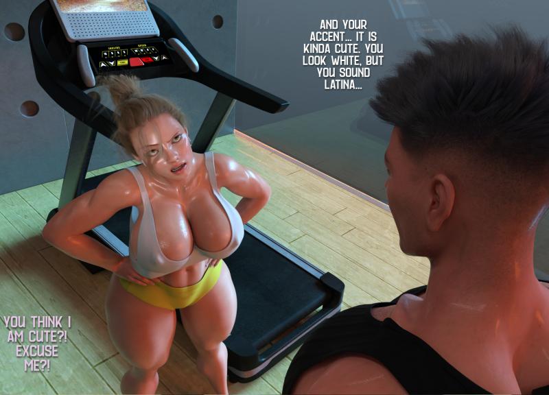 Adrasko - Bruna - Struggling (Ryona) - Ongoing 3D Porn Comic