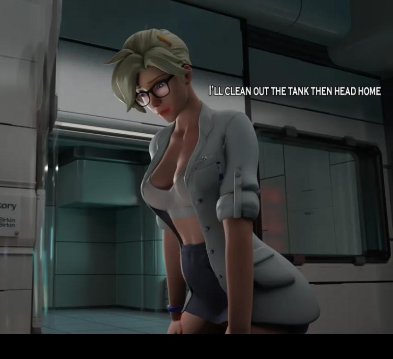 ChargedDrums - Mercy Gothification - GOTH Bodysnatcher from Hell 3D Porn Comic