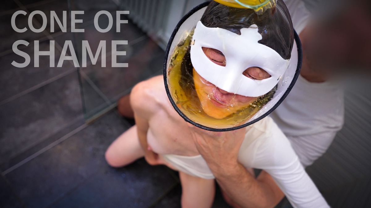 Bruce & Morgan — Cone of Shame