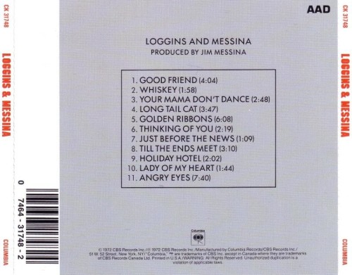 Loggins & Messina - Loggins & Messina (1972) (1990) Lossless Loggins & Messina - Loggins & Messina (1972) (1990) Lossless