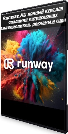 постер к [udemy] Runway AI: полный курс для создания потрясающих видеороликов, рекламы и сцен (2025) WEBRip