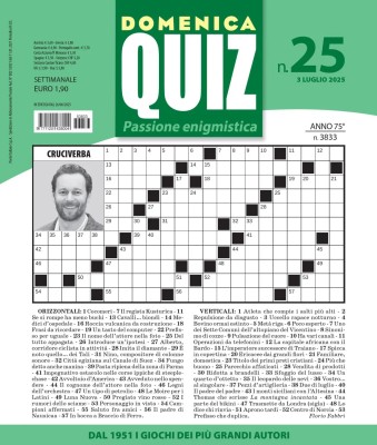 Domenica Quiz N.3833 - 3 Luglio 2025