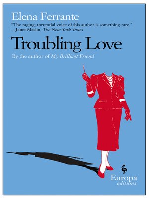Cover: Troubling Love - Elena Ferrante