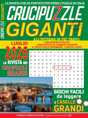 Crucipuzzle Giganti N.47 - Luglio 2025
